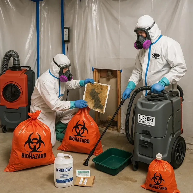 Contaminated Water Handling Protocols process in Harrison, WI