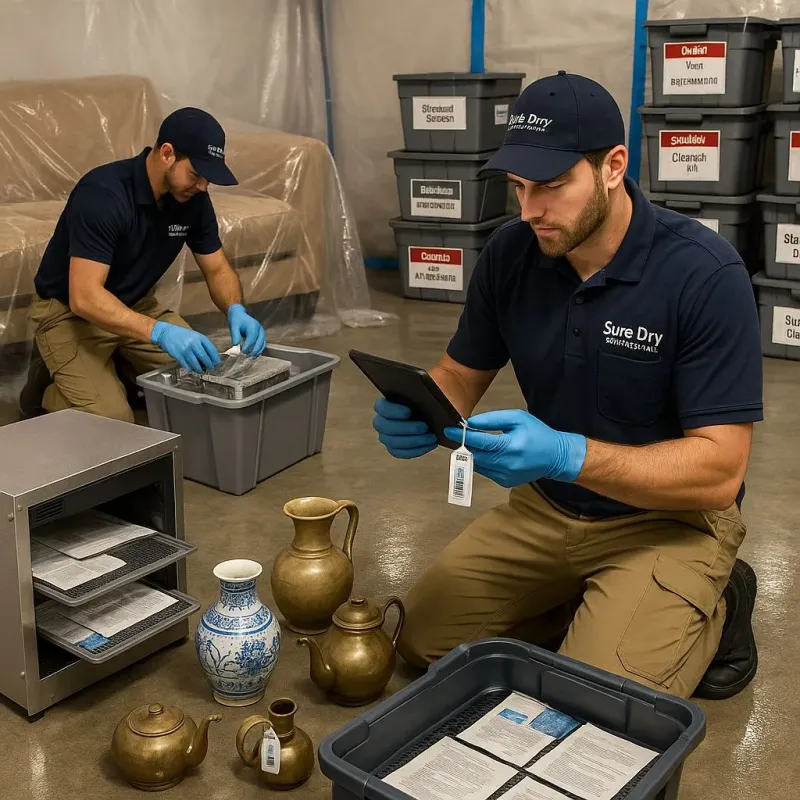 Content Protection and Restoration process in Harrison, WI